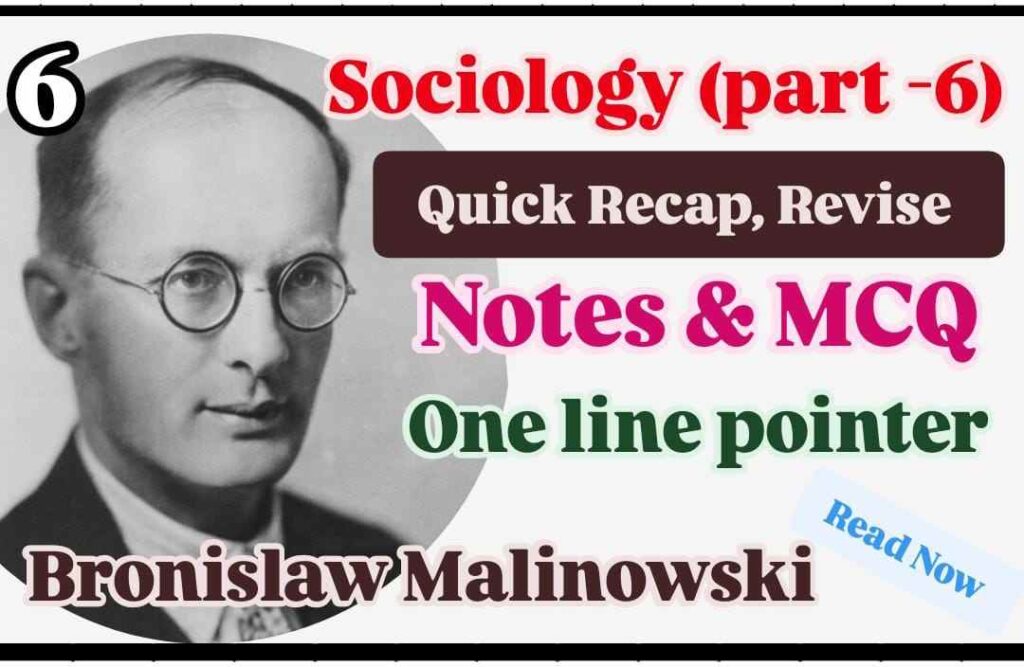 Bronislaw Malinowski