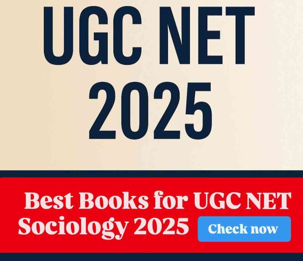 Best Books for UGC NET Sociology