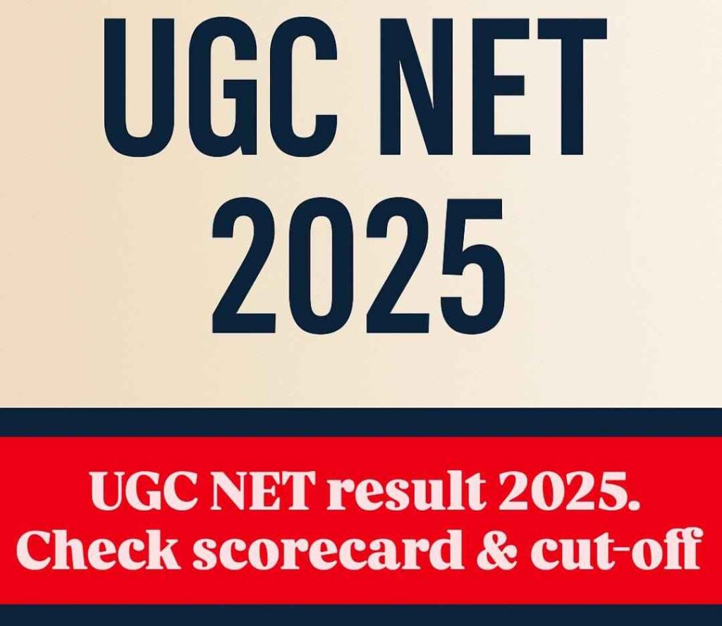 ugc net result 2025